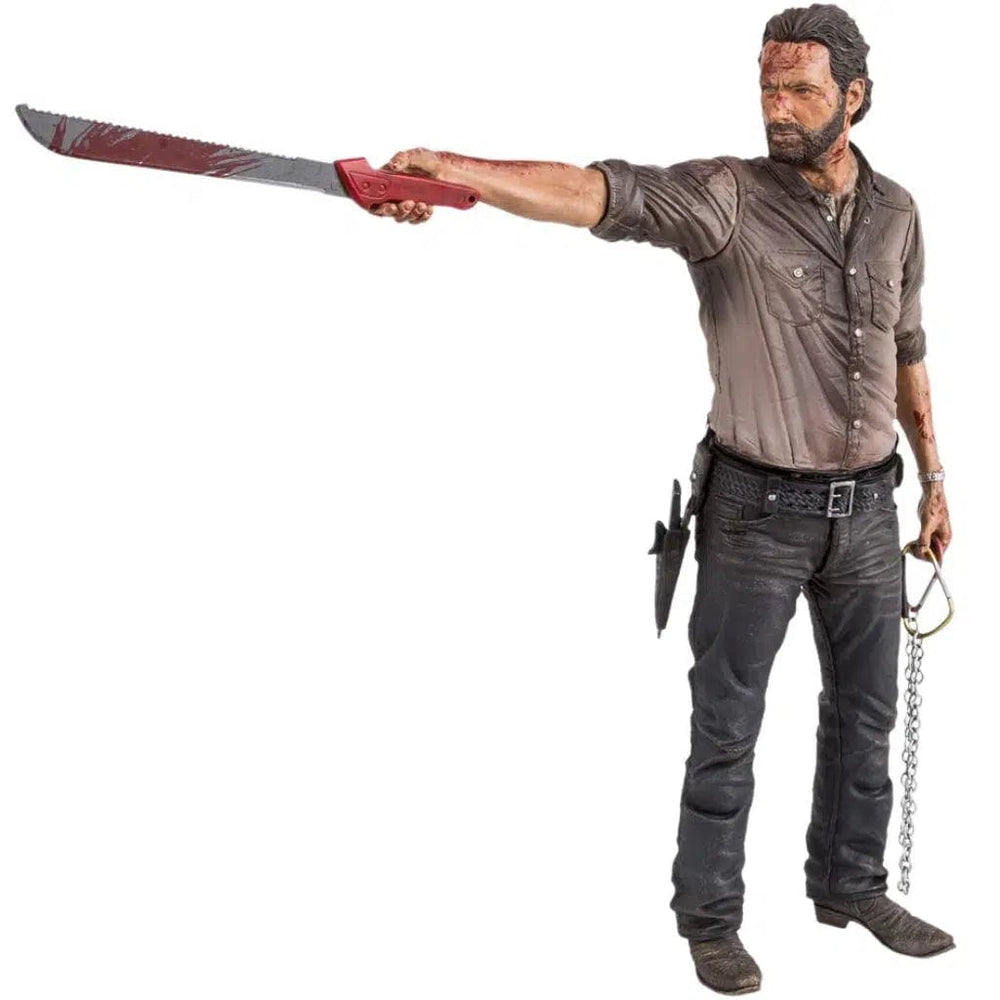 The Walking Dead (TV) - Vigilante Rick Grimes Deluxe Action Figure - McFarlane Toys - Series (2016)