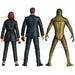 The X-Files - Fight the Future 3-Pack Action Figure Set (Agent Fox Mulder, Agent Dana Scully & Attack Alien) - McFarlane Toys - Ultra Action Figures Series - (1998)