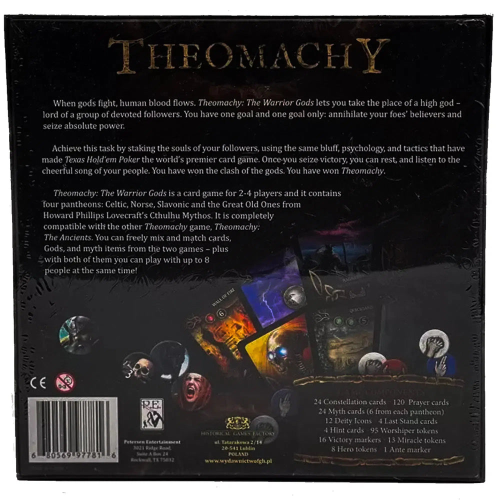 Theomachy: The Warrior Gods - Board Game - Historical Games Factory