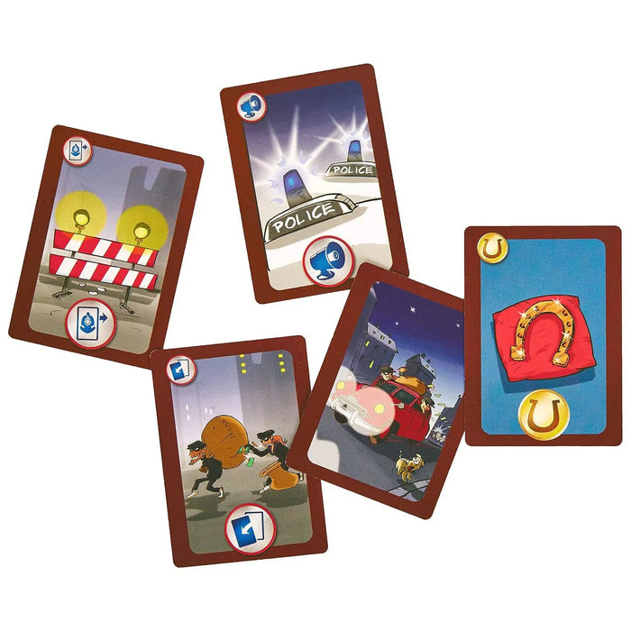 Thieves! - Bluffing Crime Card Game for Family, and Adults (3-6 Players, Ages 8+) - Calliope Games