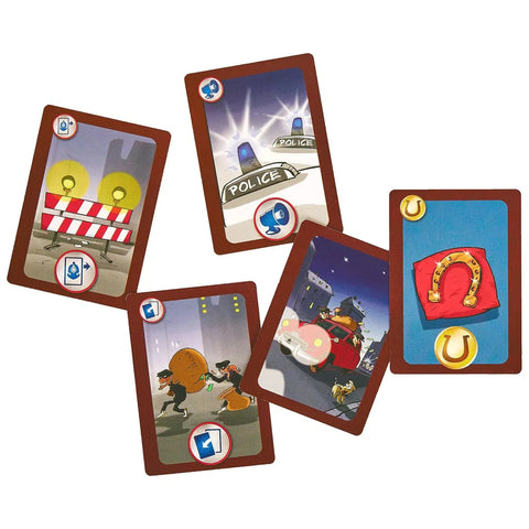Thieves! - Bluffing Crime Card Game for Family, and Adults (3-6 Players, Ages 8+) - Calliope Games