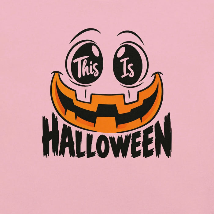 This Is Halloween T-Shirt - Spooky Pumpkin Face Graphic Tee