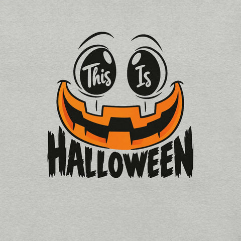 This Is Halloween T-Shirt - Spooky Pumpkin Face Graphic Tee - Image 14