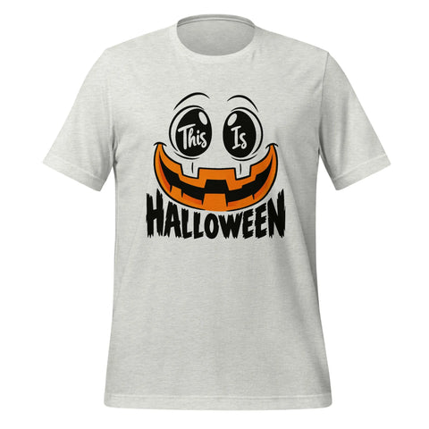 This Is Halloween T-Shirt - Spooky Pumpkin Face Graphic Tee - Image 25