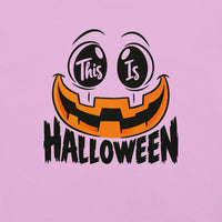 This Is Halloween T-Shirt - Spooky Pumpkin Face Graphic Tee- Image 6