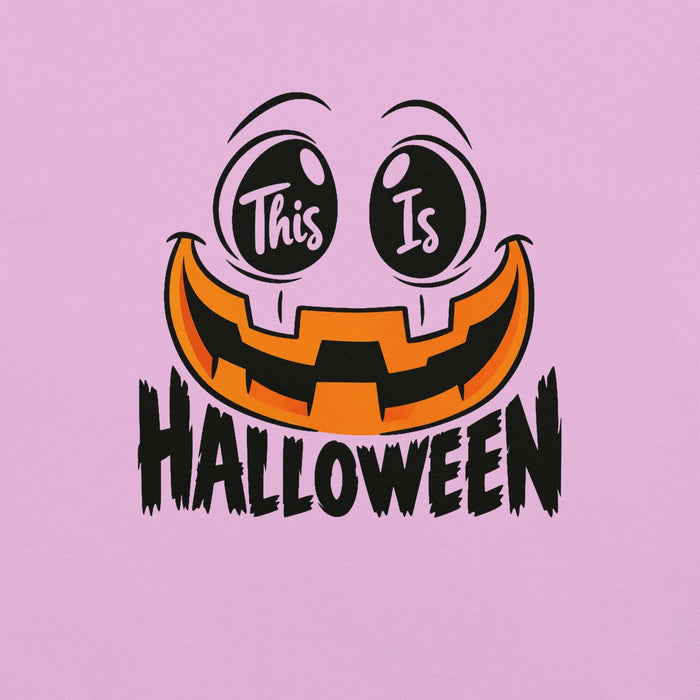 This Is Halloween T-Shirt - Spooky Pumpkin Face Graphic Tee