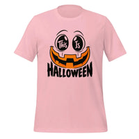 This Is Halloween T-Shirt - Spooky Pumpkin Face Graphic Tee- Image 9