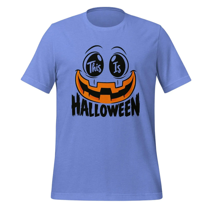 This Is Halloween T-Shirt - Spooky Pumpkin Face Graphic Tee
