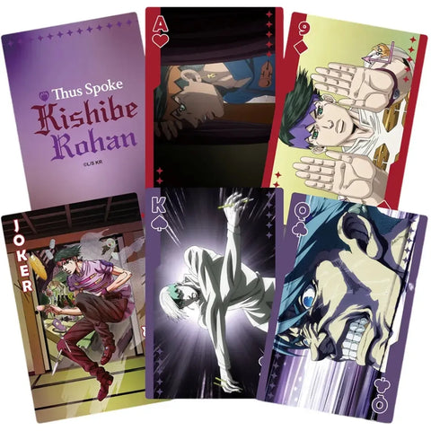 Thus Spoke Kishibe Rohan - Anime Scenes Standard Playing Cards - Great Eastern Entertainment