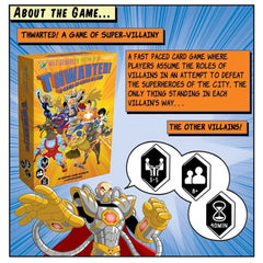 Thwarted! - A Game of Super Villainy - Card Game