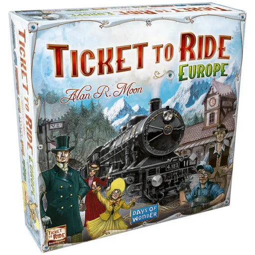 Ticket to Ride: Europe - Strategy Civilization Board Game for Family, and Adults (2-5 Players, Ages 8+) - Days of Wonder