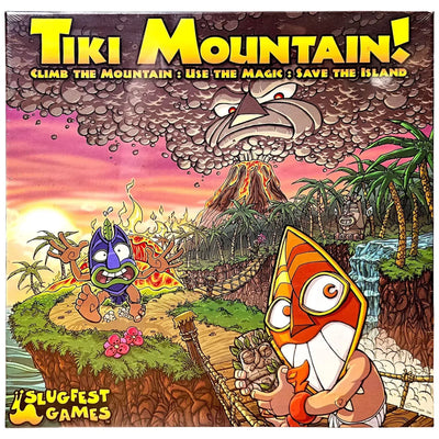 Tiki Mountain! - Competitive Adventure Board Game for Family, Adults, and Children (2-6 Players, Ages 10+) - SlugFest Gamesa