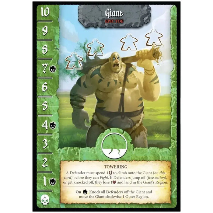 Tiny Epic Defenders - Cooperative Fantasy Board Game for Family, and Adults (1-4 Players, Ages 14+) - Gamelyn Games