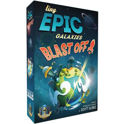 Tiny Epic Galaxies: Blast Off! - Dice-Based Science Fiction Board Game for Family, and Adults (2-4 Players, Ages 8+) - Gamelyn Games