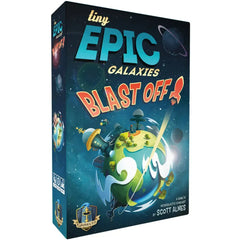 Tiny Epic Galaxies: Blast Off! - Dice-Based Science Fiction Board Game for Family, and Adults (2-4 Players, Ages 8+) - Gamelyn Games