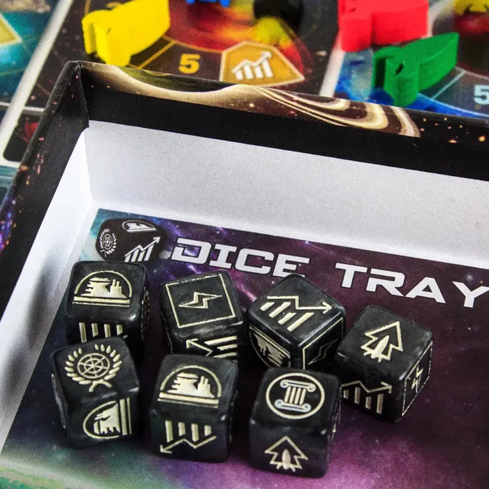 Tiny Epic Galaxies - Dice-Based Science Fiction Board Game for Family, and Adults (1-5 Players, Ages 14+) - Gamelyn Games