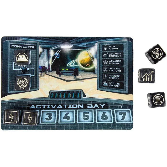 Tiny Epic Galaxies - Dice-Based Science Fiction Board Game for Family, and Adults (1-5 Players, Ages 14+) - Gamelyn Games