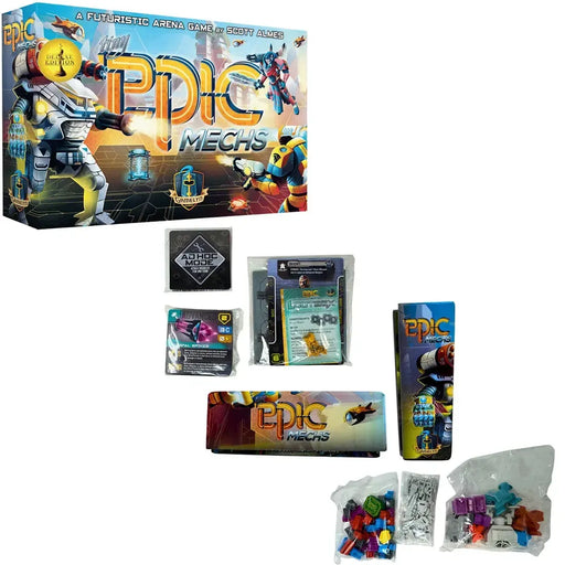 Tiny Epic Mechs - Competitive Science Fiction Board Game for Family, and Adults (1-4 Players, Ages 14+) - Gamelyn Games