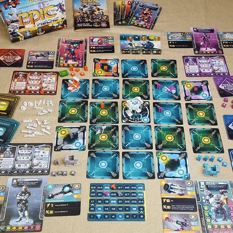 Tiny Epic Mechs - Competitive Science Fiction Board Game for Family, and Adults (1-4 Players, Ages 14+) - Gamelyn Games