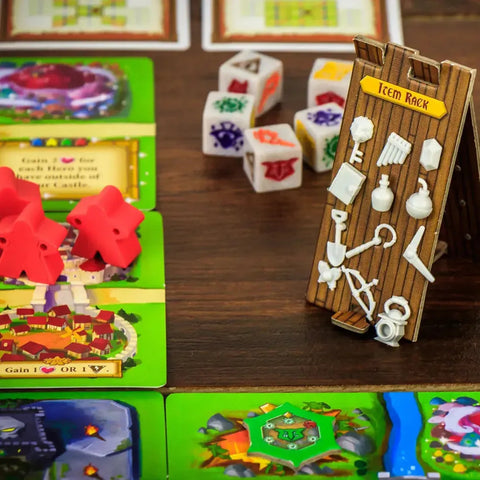 Tiny Epic Quest - Dungeon-Crawl Fantasy Board Game for Family, and Adults (1-4 Players, Ages 14+) - Gamelyn Games