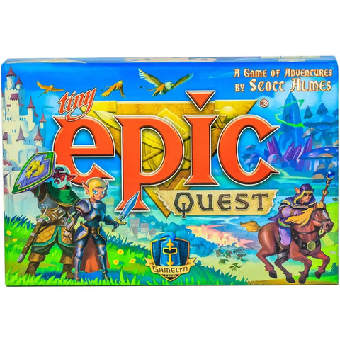 Tiny Epic Quest - Dungeon-Crawl Fantasy Board Game for Family, and Adults (1-4 Players, Ages 14+) - Gamelyn Games