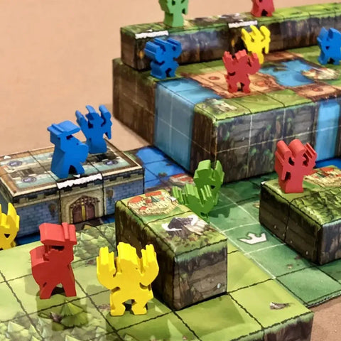 Tiny Epic Tactics - Strategy War Board Game for Family, and Adults (1-4 Players, Ages 14+) - Gamelyn Games