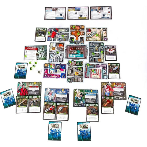 Tiny Epic Zombies - Cooperative Zombie Board Game for Family, and Adults (1-5 Players, Ages 14+) - Gamelyn Games