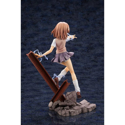 Toaru Majutsu no Index III (A Certain Magical Index) - Mikoto Misaka Statue Figure (1:7 Scale) - Kotobukiya