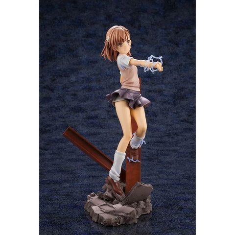 Toaru Majutsu no Index III (A Certain Magical Index) - Mikoto Misaka Statue Figure (1:7 Scale) - Kotobukiya