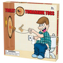 Toilet Tomahawk Toss - Gag Gift Game - Island Dogs