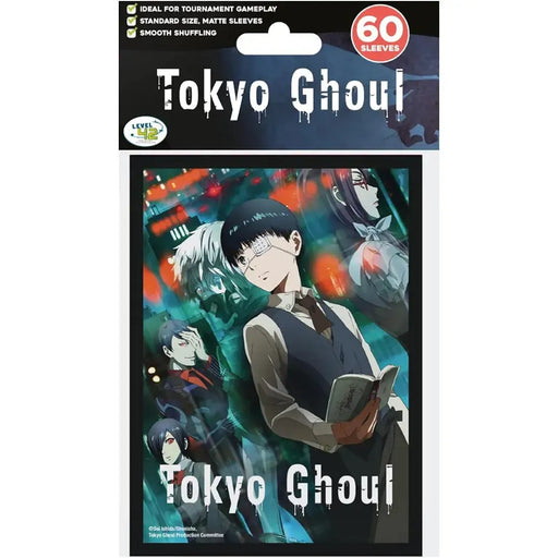 Tokyo Ghoul - Ghoul City Art Protective Card Sleeves (60 Count, Standard Size) - Japanime Games - Player's Choice Game Accessories Series