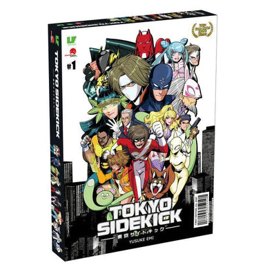 Tokyo Sidekick - Cooperative Superhero Board Game for Family & Adults (2-4 Players, Ages 12+) - Japanime Games