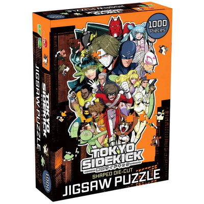 Tokyo Sidekick - Superhero Shaped Die-Cut Jigsaw Puzzle (1000 Pieces, 18