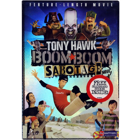 Tony Hawk in Boom Boom Sabotage | Animated Movie | DVD - Image 1