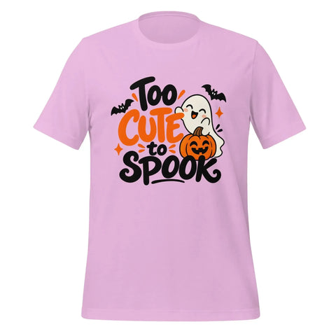 Too Cute to Spook T-Shirt - Cute Halloween Ghost Graphic Tee - Image 17