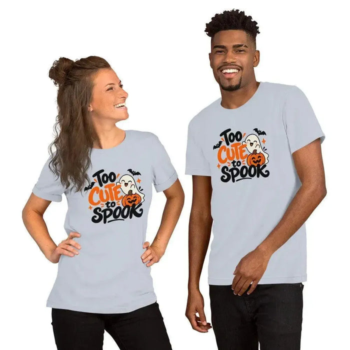 Too Cute to Spook T-Shirt - Cute Halloween Ghost Graphic Tee