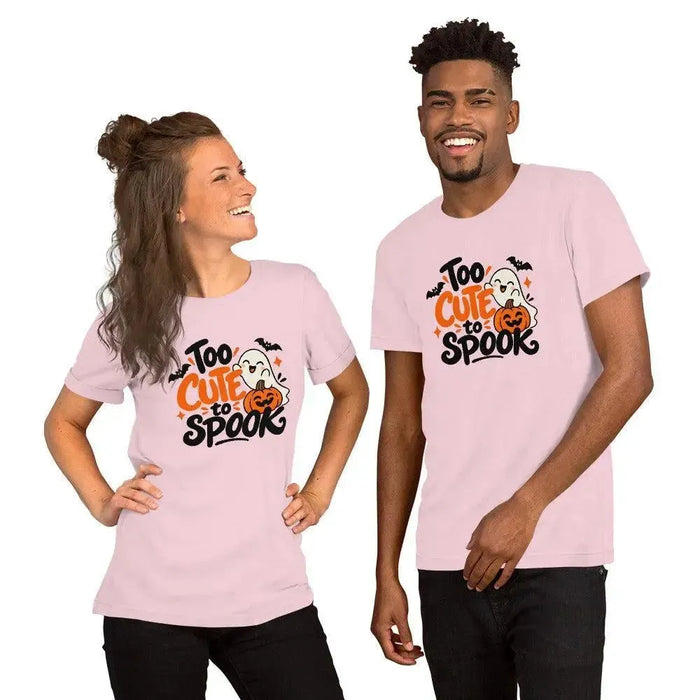 Too Cute to Spook T-Shirt - Cute Halloween Ghost Graphic Tee