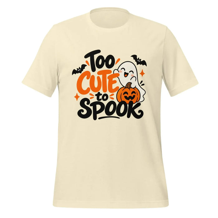Too Cute to Spook T-Shirt - Cute Halloween Ghost Graphic Tee