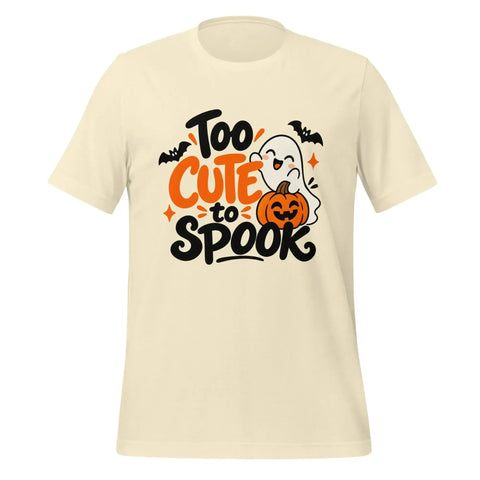 Too Cute to Spook T-Shirt - Cute Halloween Ghost Graphic Tee - Image 37