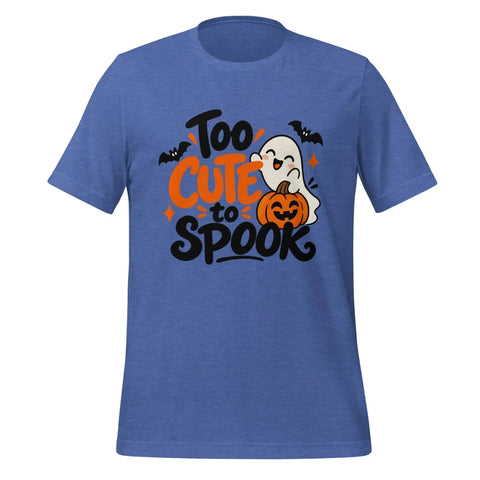 Too Cute to Spook T-Shirt - Cute Halloween Ghost Graphic Tee - Image 5