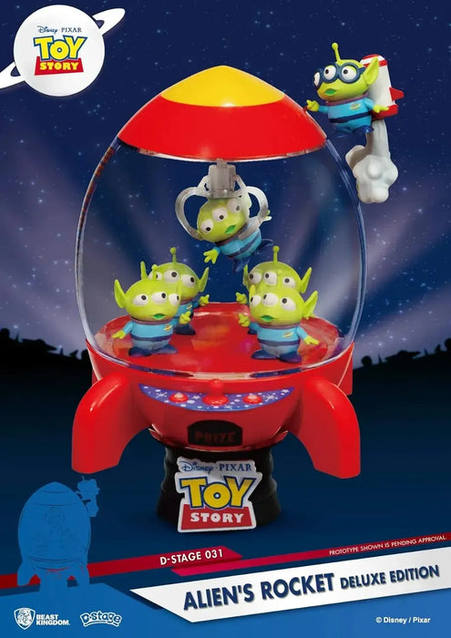 Toy Story - Aliens Rocket Statue (5") - Beast Kingdom - D-Stage Series Deluxe (DS-031)
