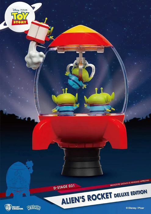 Toy Story - Aliens Rocket Statue (5") - Beast Kingdom - D-Stage Series Deluxe (DS-031)