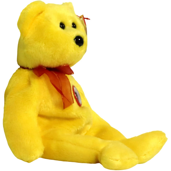Tradee the Bear Plush (8") - Ty - Beanie Babies Series - (2001)