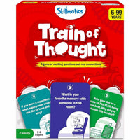 Train of Thought - Party Conversation Card Game for Family and Adults (2-6 Players, Ages 6+) - Skillmatics