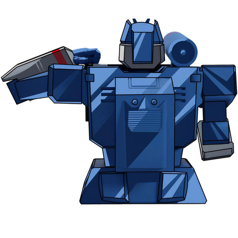 Transformers (1984) - Soundwave Business Card Holder Mini-Bust Statue Figure (Limited Edition: 1 of 2,000) - Icon Heroes