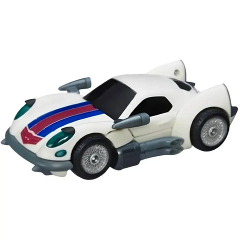 Transformers: Animated - Autobot Jazz Action Figure (Deluxe Class) - Hasbro - Level 3 Advanced Conversion - (2008)