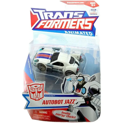 Transformers: Animated - Autobot Jazz Action Figure (Deluxe Class) - Hasbro - Level 3 Advanced Conversion - (2008)