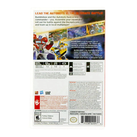 Transformers: Battlegrounds - Nintendo Switch