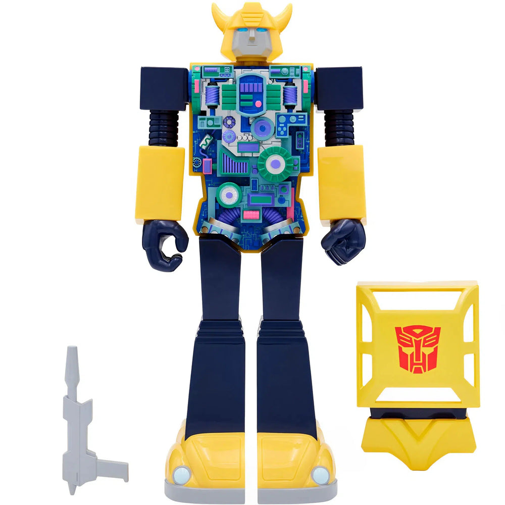 Transformers - Bumblebee Action Figure (G1 Full Color Version) - Super7 - Super Cyborg Series