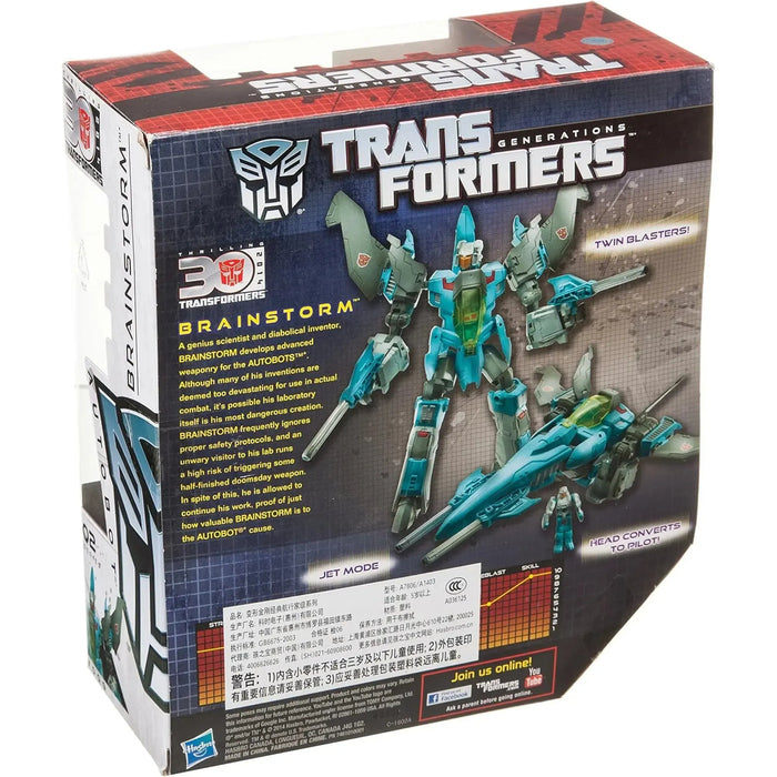 Transformers Generations - Brainstorm Figure (8") - Voyager Class - Hasbro
